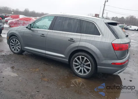 2017 Audi Q7 3.0T Premium from USA, damaged, VIN WA1VAAF79HD032540